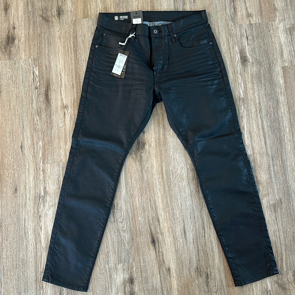 G star raw wax coated denim size 34x30